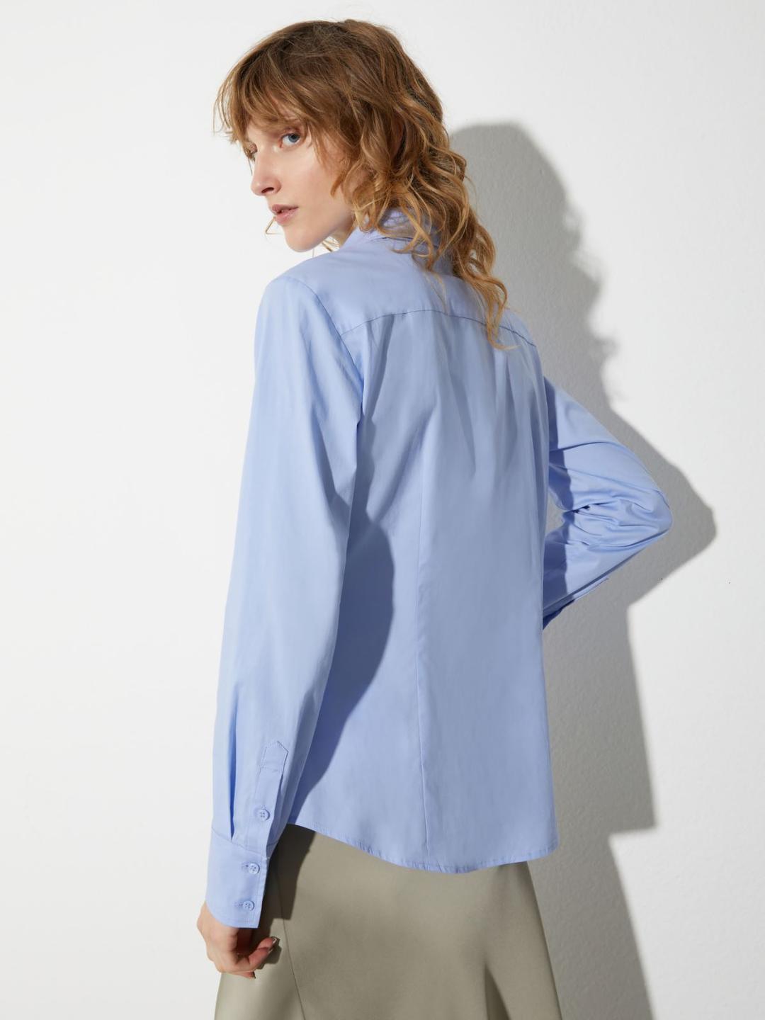 Camicia slim in popeline | Max&Co Camicia slim in popeline | Max&Co