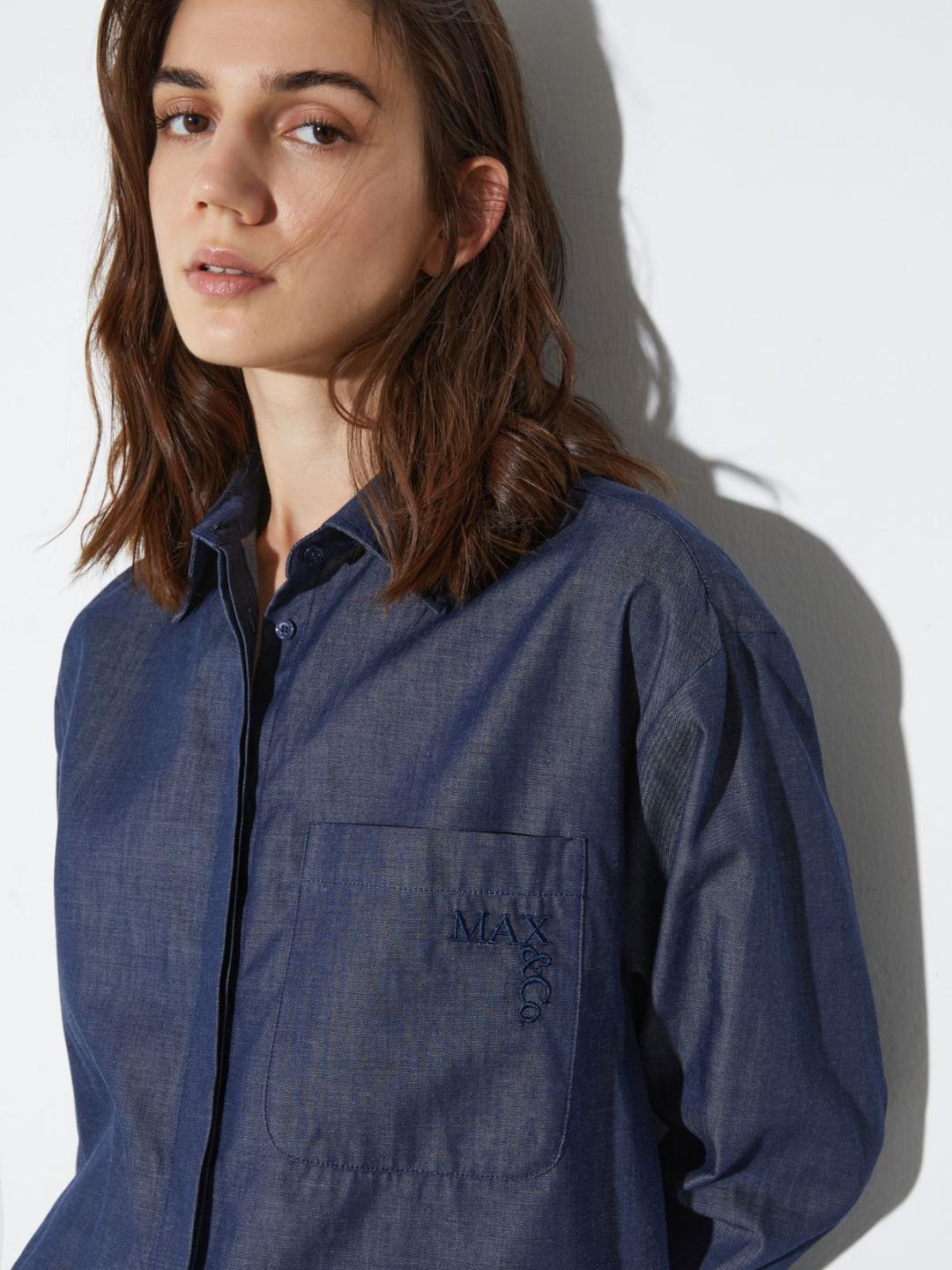 Camicia in twill di cotone | Max&Co Camicia in twill di cotone | Max&Co