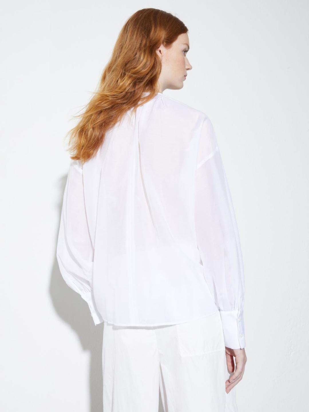 Blusa in voile di cotone e seta | Max&Co Blusa in voile di cotone e seta | Max&Co