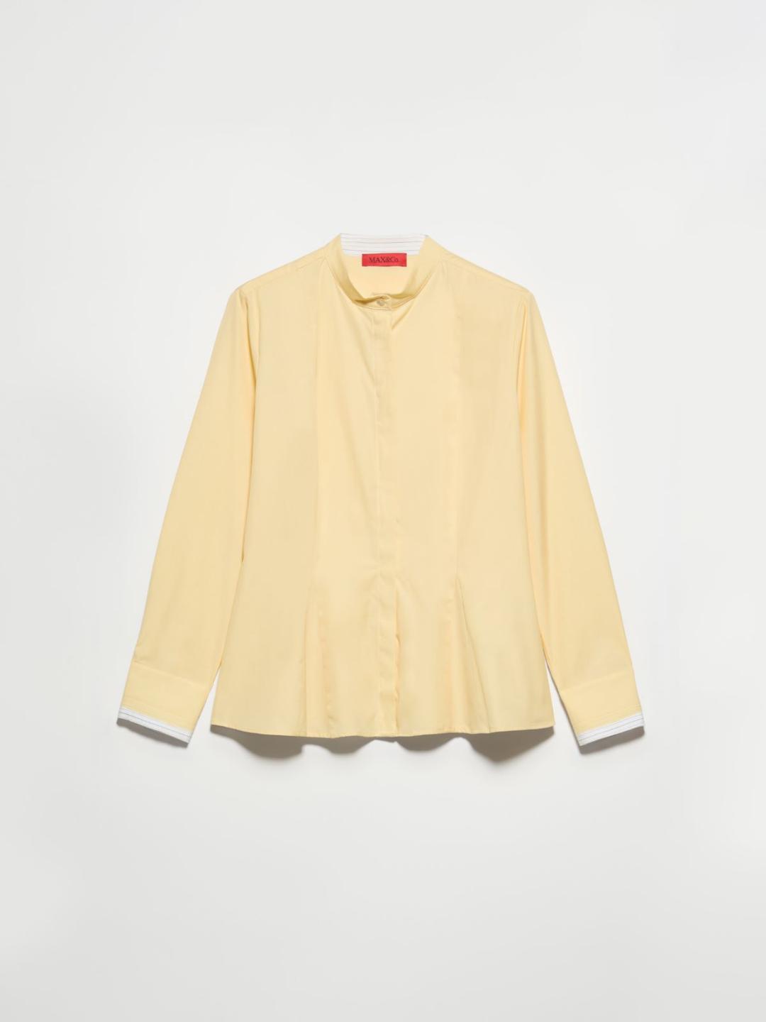 Camicia slim in popeline | Max&Co Camicia slim in popeline | Max&Co