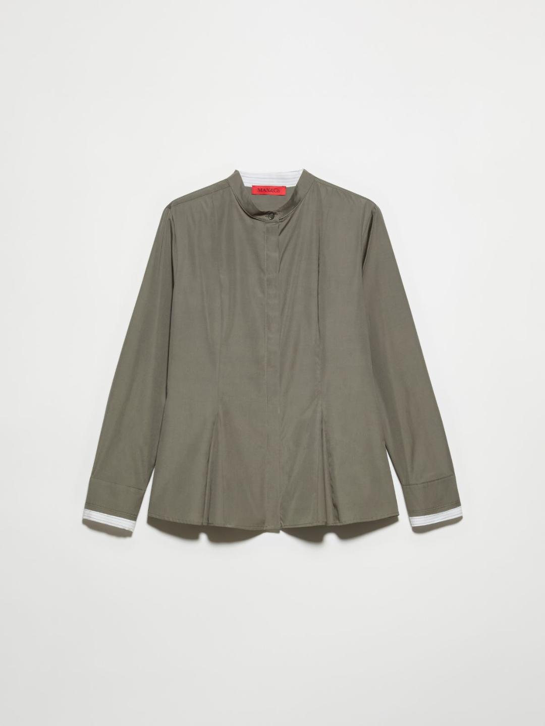 Camicia slim in popeline | Max&Co Camicia slim in popeline | Max&Co