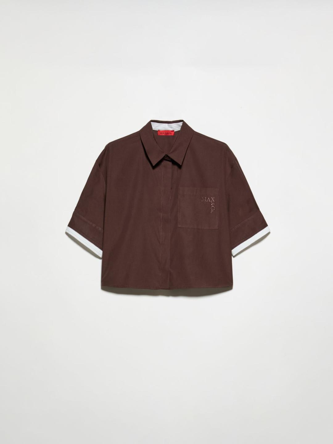 Camicia boxy in popeline | Max&Co Camicia boxy in popeline | Max&Co