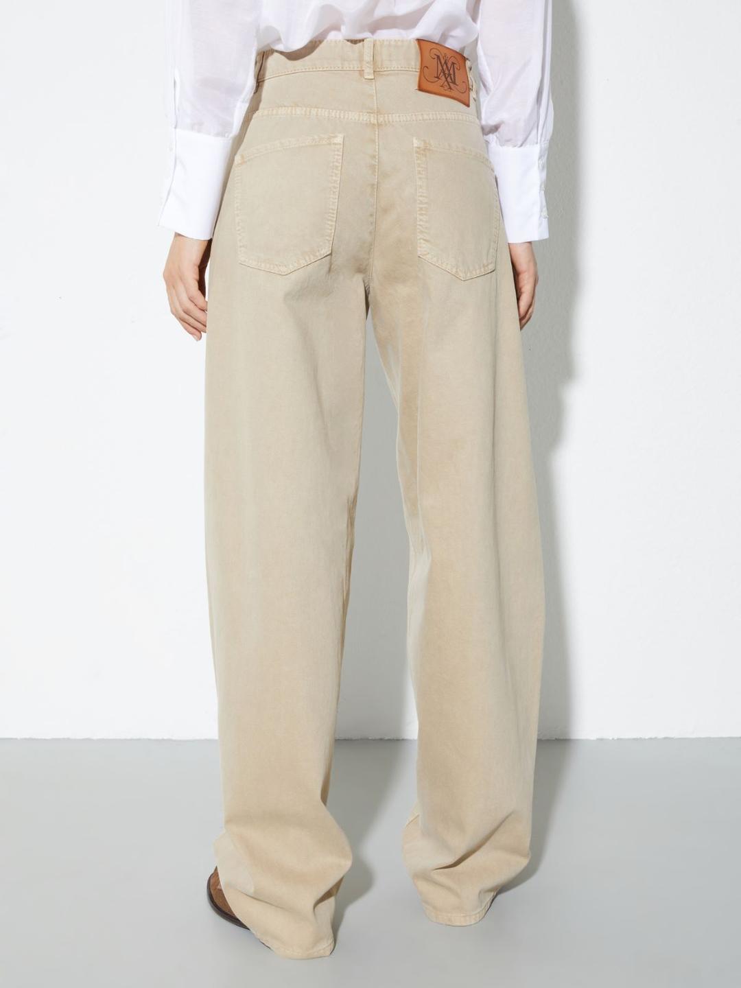 Pantaloni barrel leg in drill | Max&Co Pantaloni barrel leg in drill | Max&Co