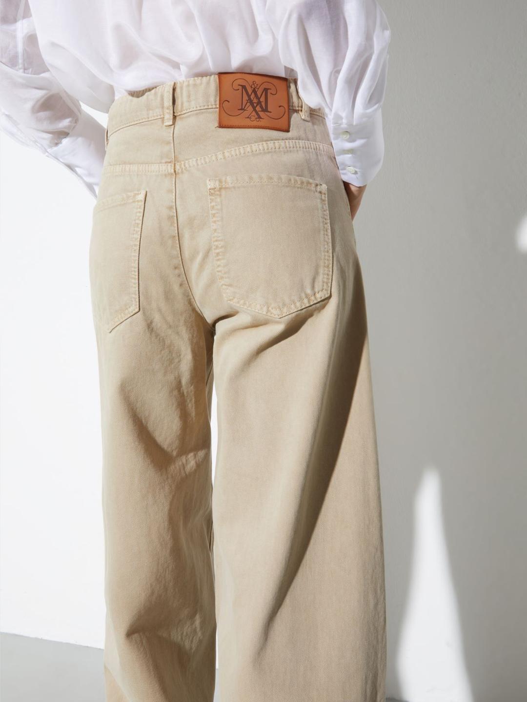 Pantaloni barrel leg in drill | Max&Co Pantaloni barrel leg in drill | Max&Co