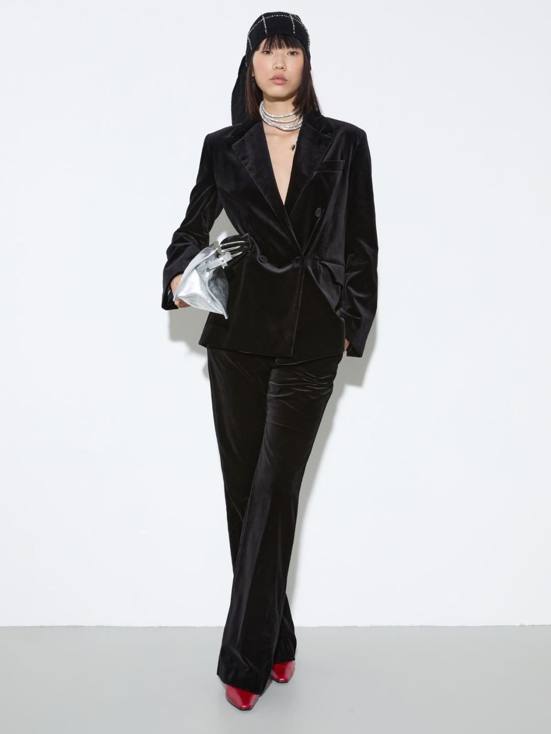 Pantaloni flare in velluto | Max&Co Pantaloni flare in velluto | Max&Co