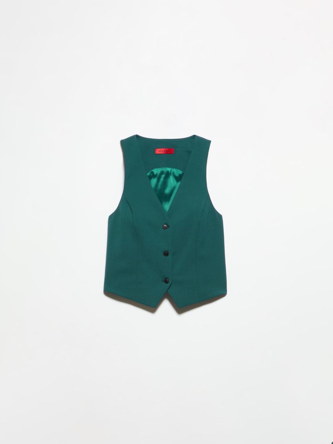 Gilet slim in gabardine | Max&Co Gilet slim in gabardine | Max&Co