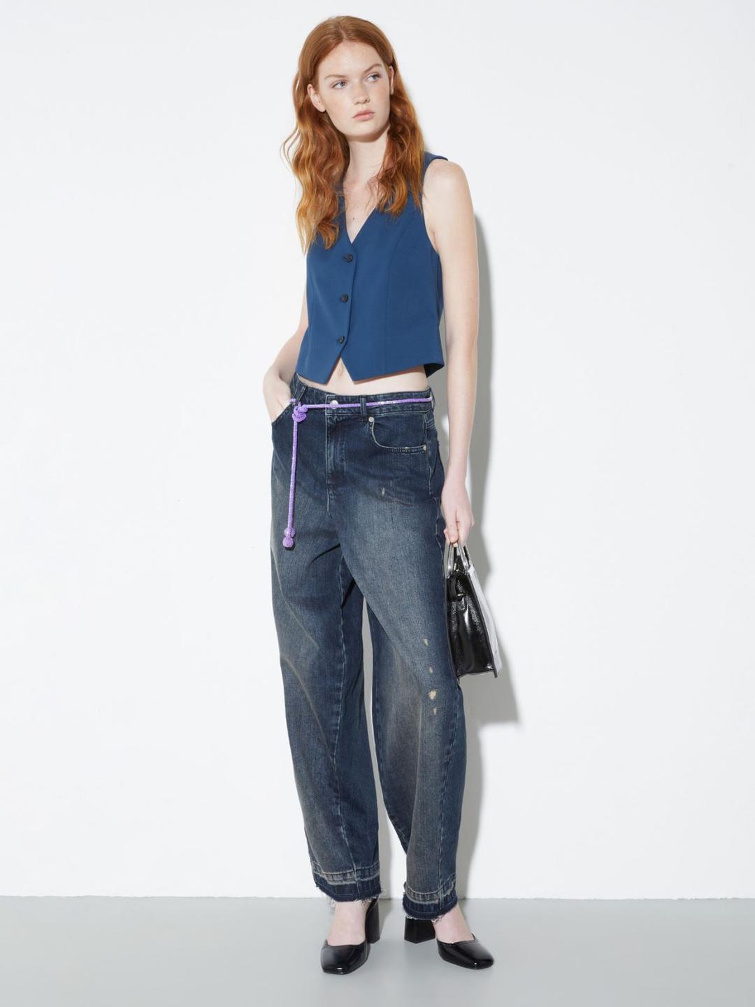 Gilet slim in gabardine | Max&Co Gilet slim in gabardine | Max&Co