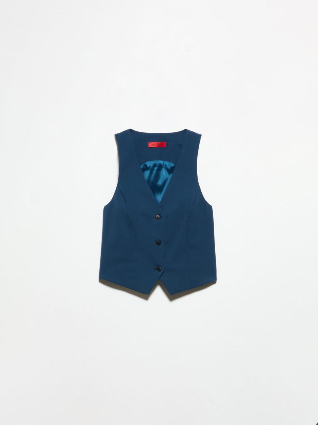 Gilet slim in gabardine | Max&Co Gilet slim in gabardine | Max&Co