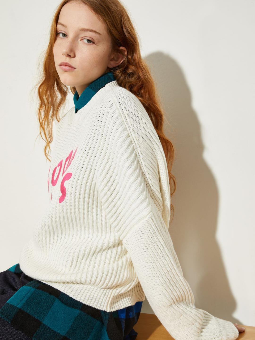 Maglia ricamata &Co.llaboration with P. Terzini | Max&Co Maglia ricamata &Co.llaboration with P. Terzini | Max&Co