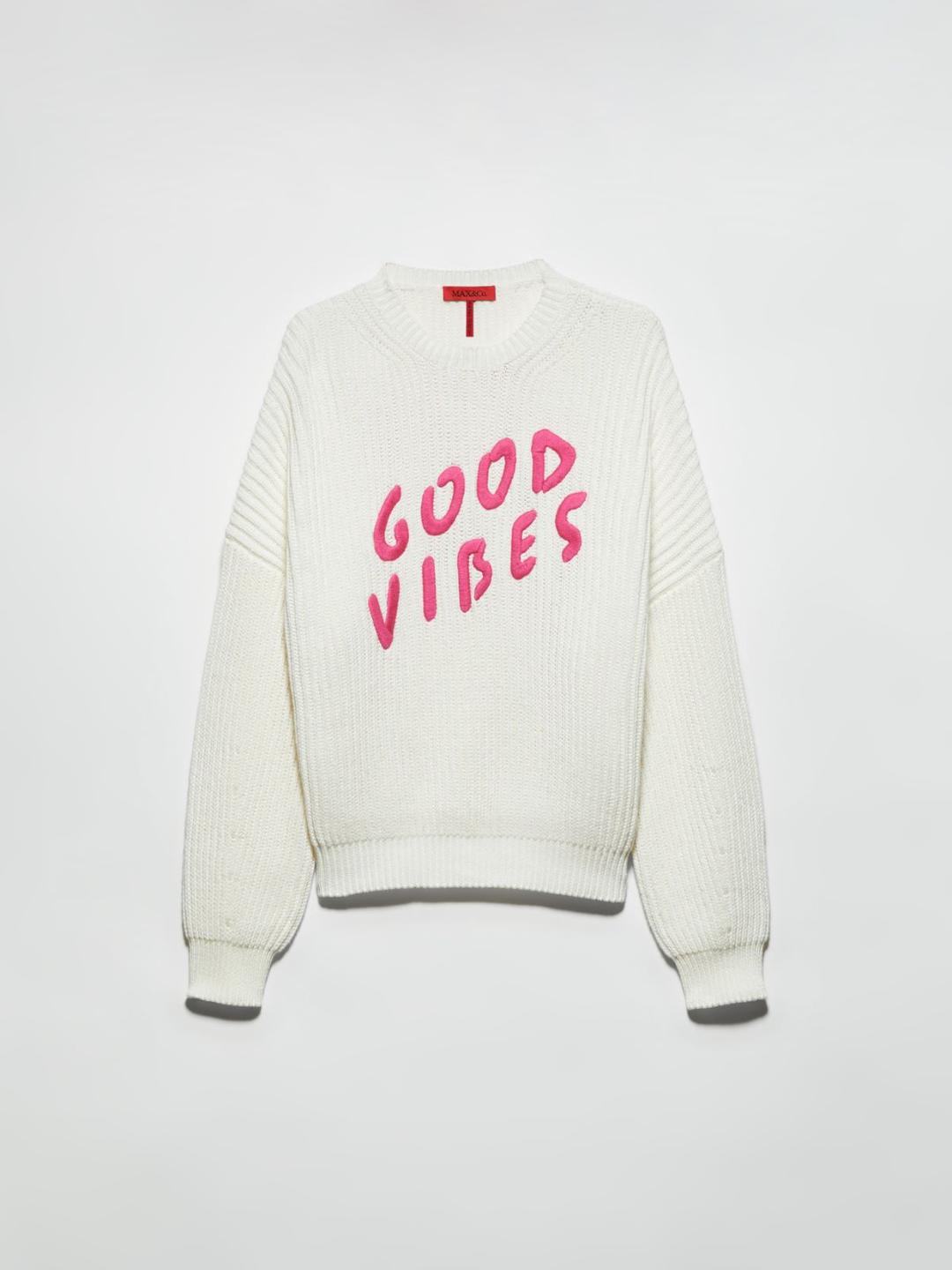 Maglia ricamata &Co.llaboration with P. Terzini | Max&Co Maglia ricamata &Co.llaboration with P. Terzini | Max&Co