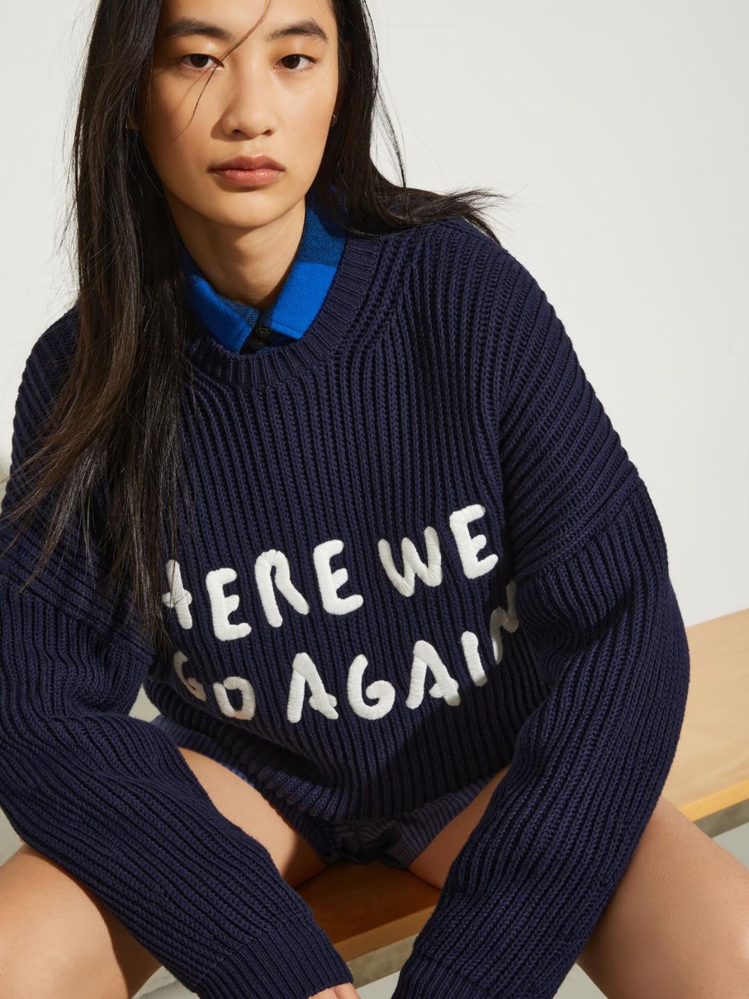 Maglia ricamata &Co.llaboration with P. Terzini | Max&Co Maglia ricamata &Co.llaboration with P. Terzini | Max&Co