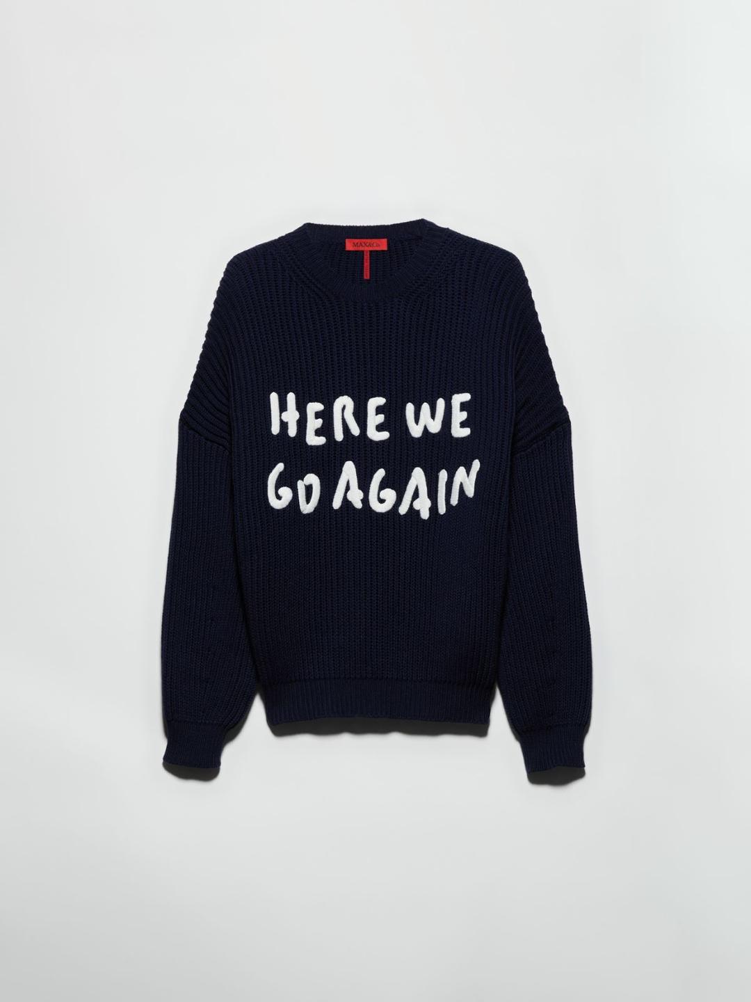 Maglia ricamata &Co.llaboration with P. Terzini | Max&Co Maglia ricamata &Co.llaboration with P. Terzini | Max&Co