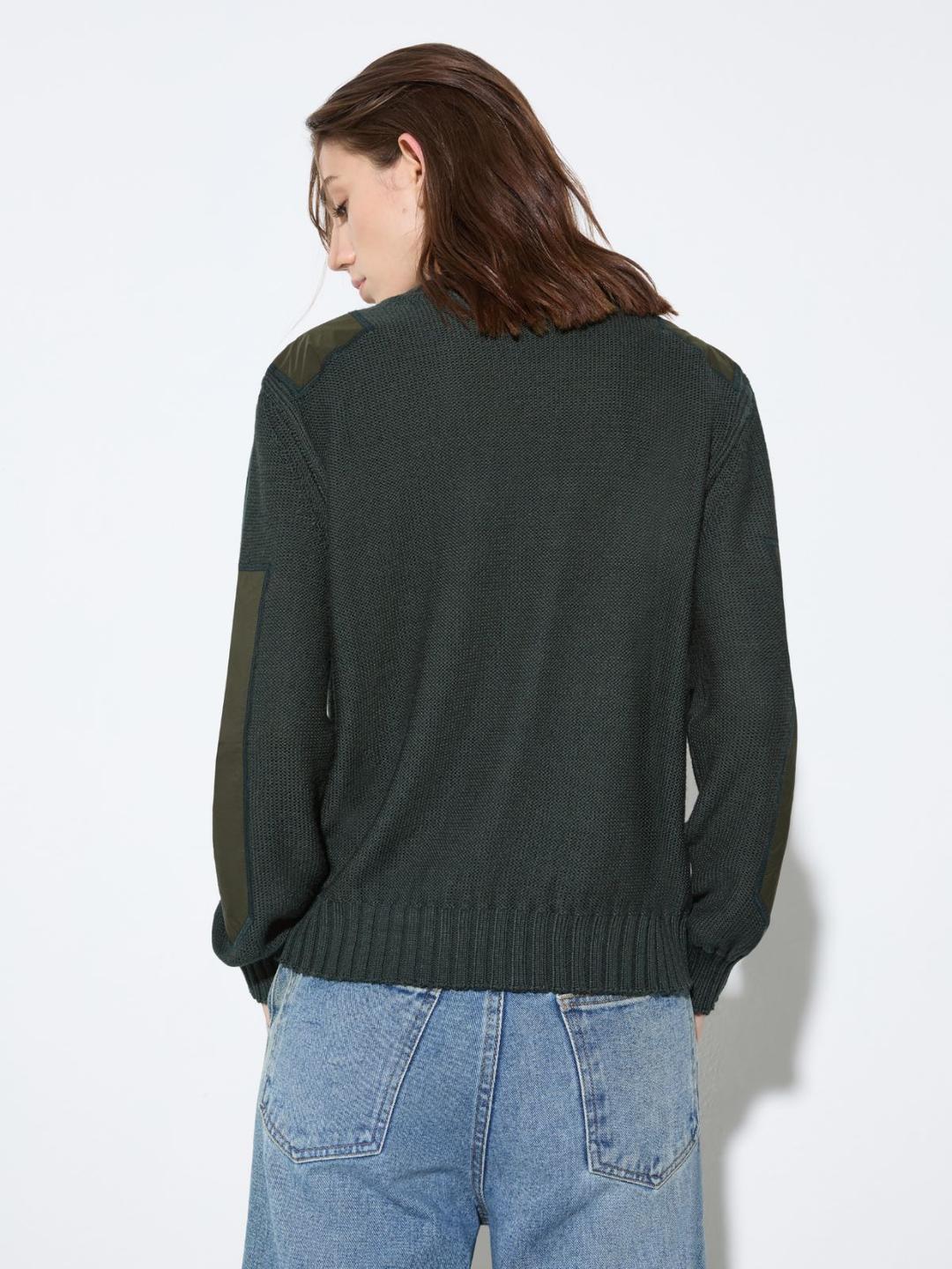 Maglia con dettagli in duchesse | Max&Co Maglia con dettagli in duchesse | Max&Co