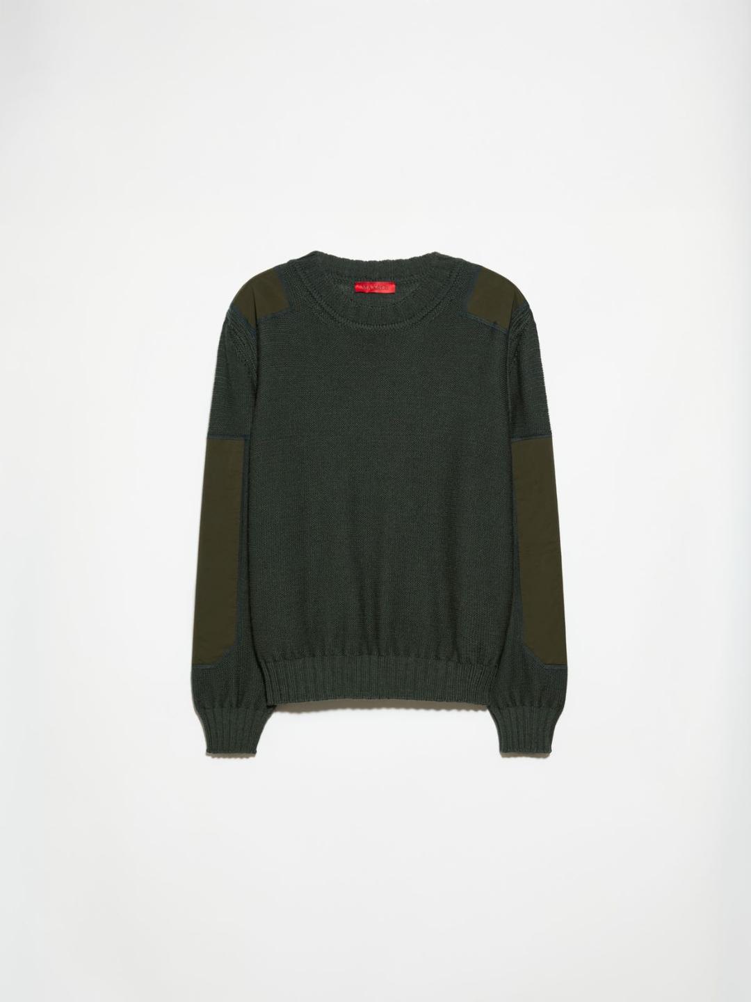 Maglia con dettagli in duchesse | Max&Co Maglia con dettagli in duchesse | Max&Co