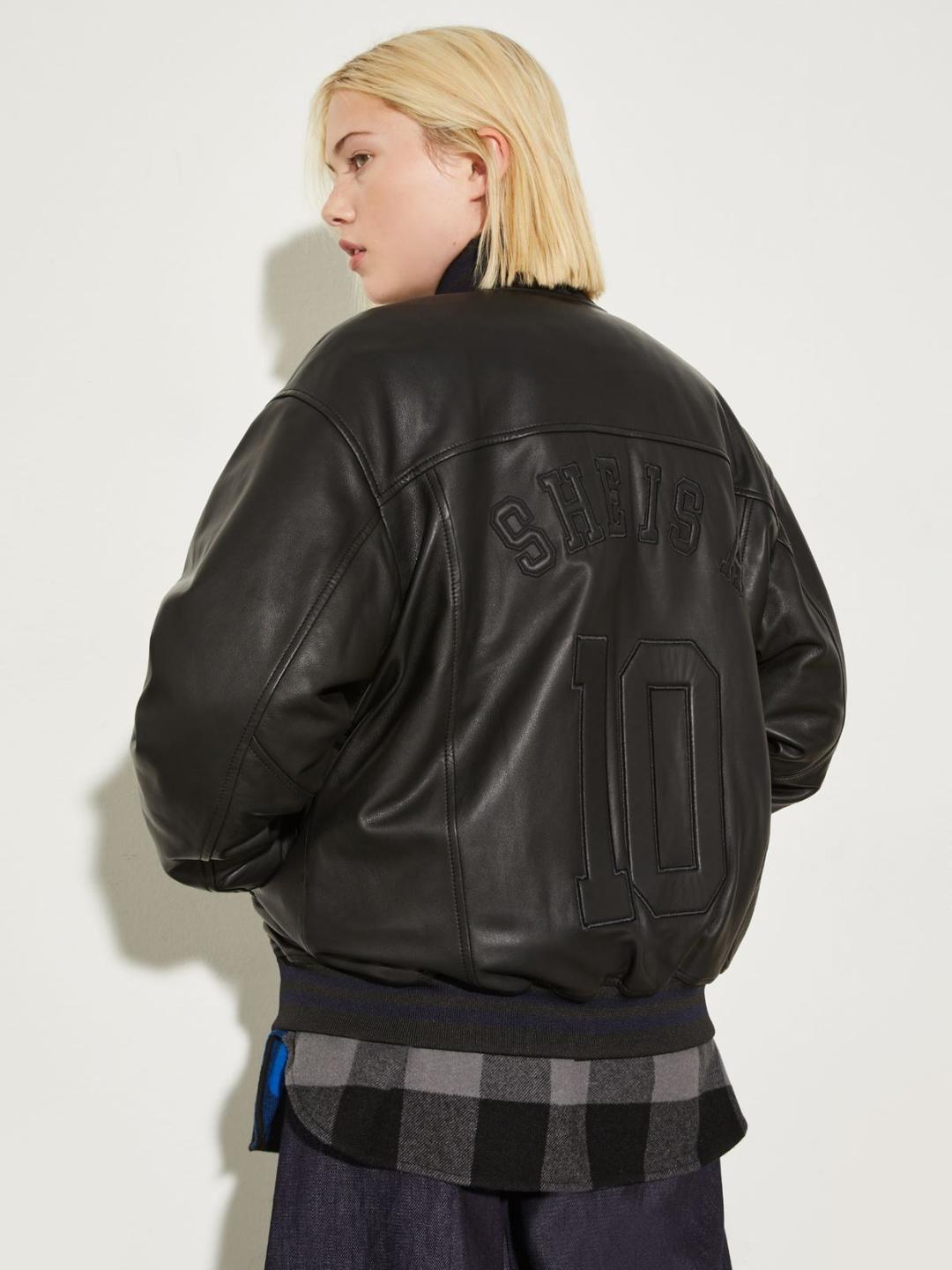 Bomber in pelle &Co.llaboration with P. Terzini | Max&Co Bomber in pelle &Co.llaboration with P. Terzini | Max&Co