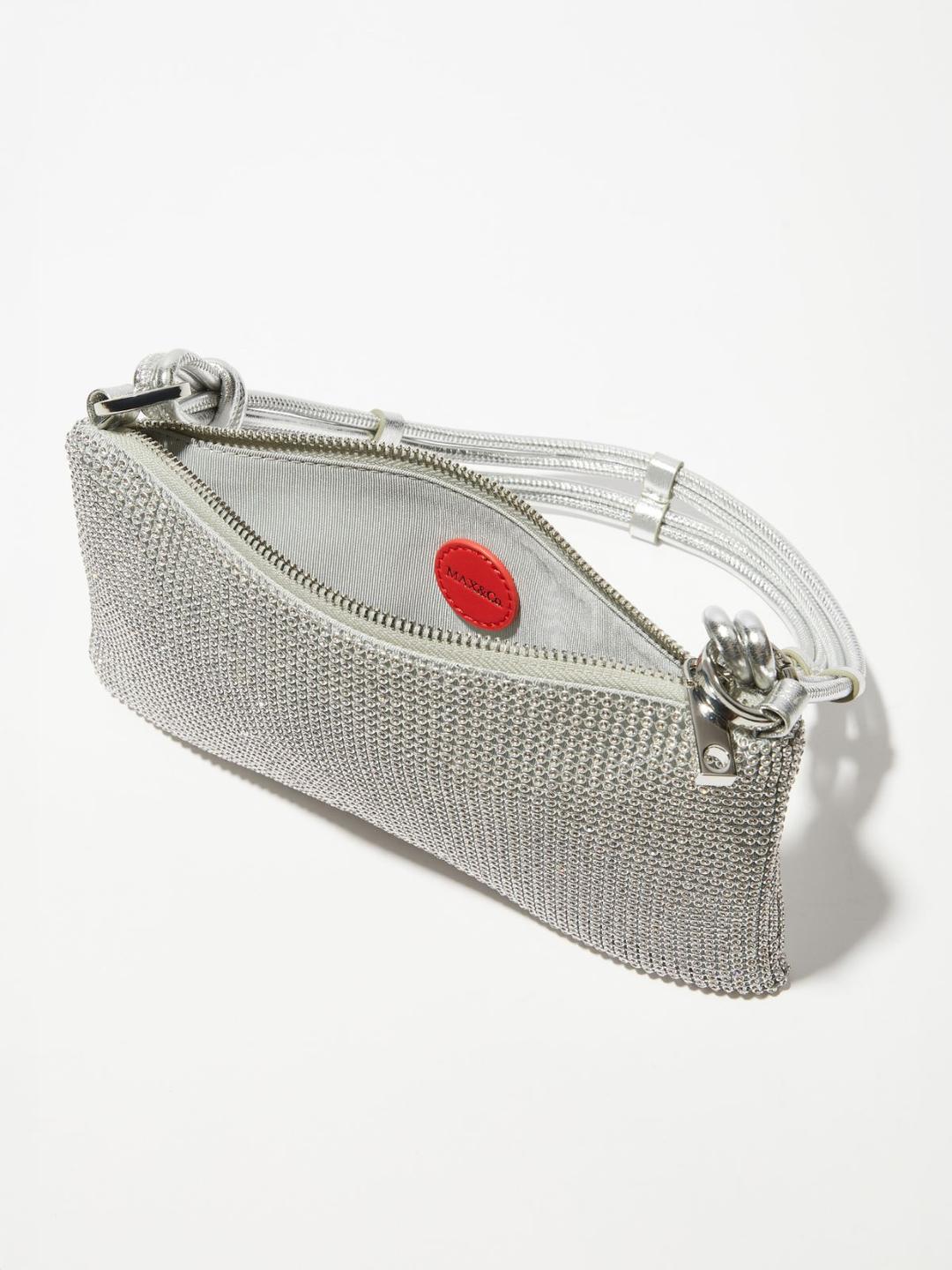 Pochette in metal mesh con strass | Max&Co Pochette in metal mesh con strass | Max&Co