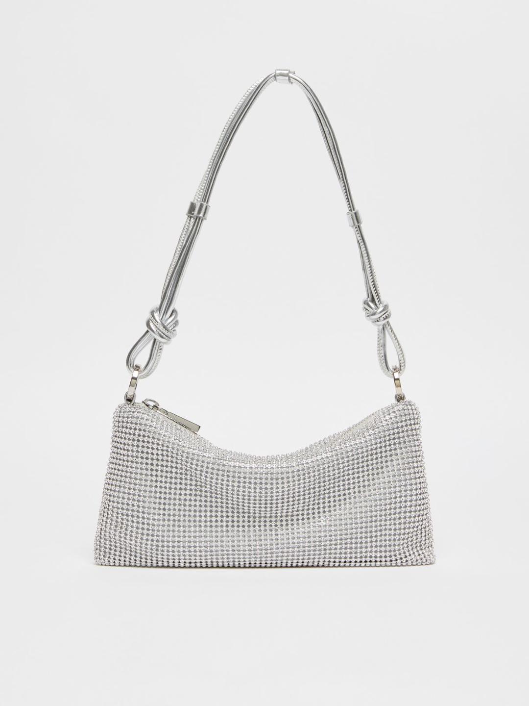 Pochette in metal mesh con strass | Max&Co Pochette in metal mesh con strass | Max&Co