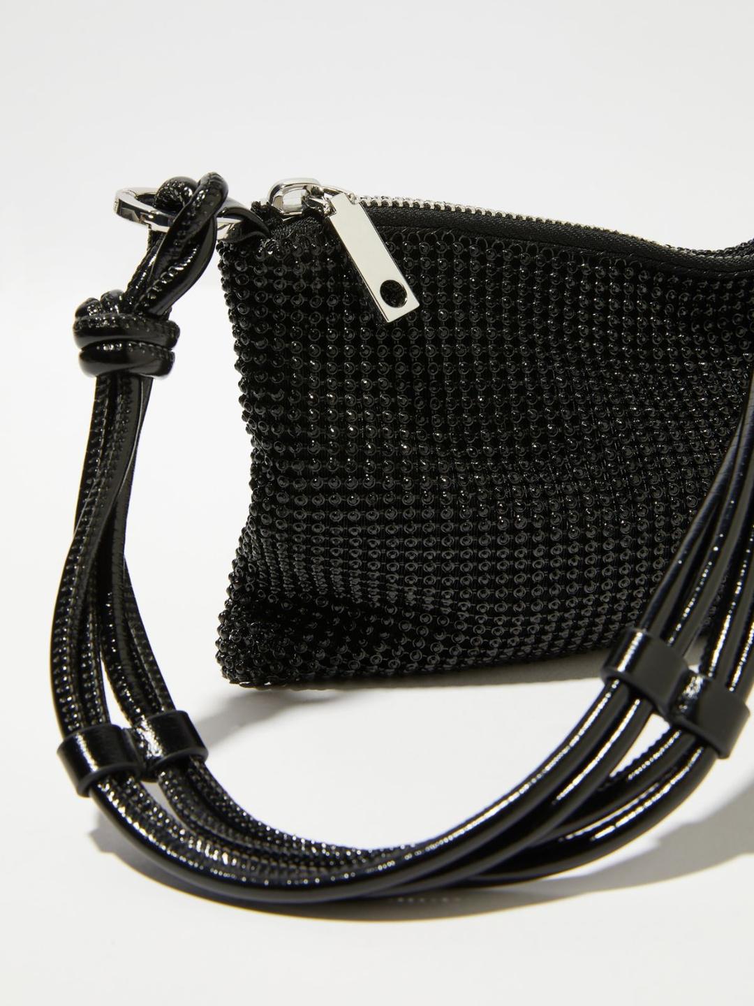 Pochette in metal mesh con strass | Max&Co Pochette in metal mesh con strass | Max&Co