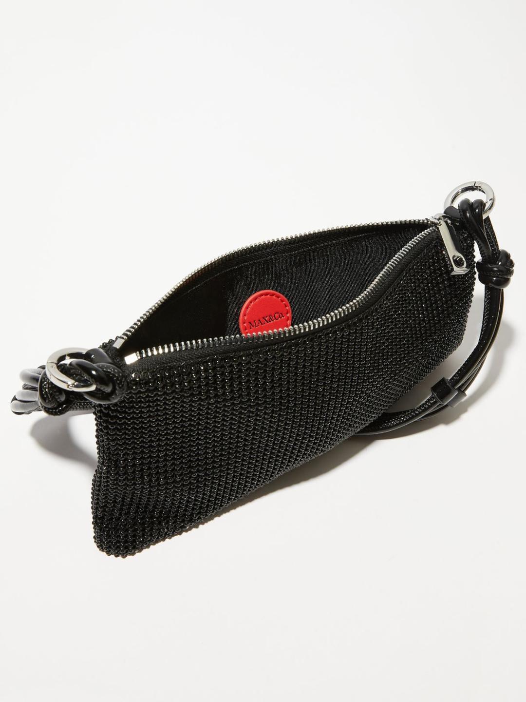 Pochette in metal mesh con strass | Max&Co Pochette in metal mesh con strass | Max&Co