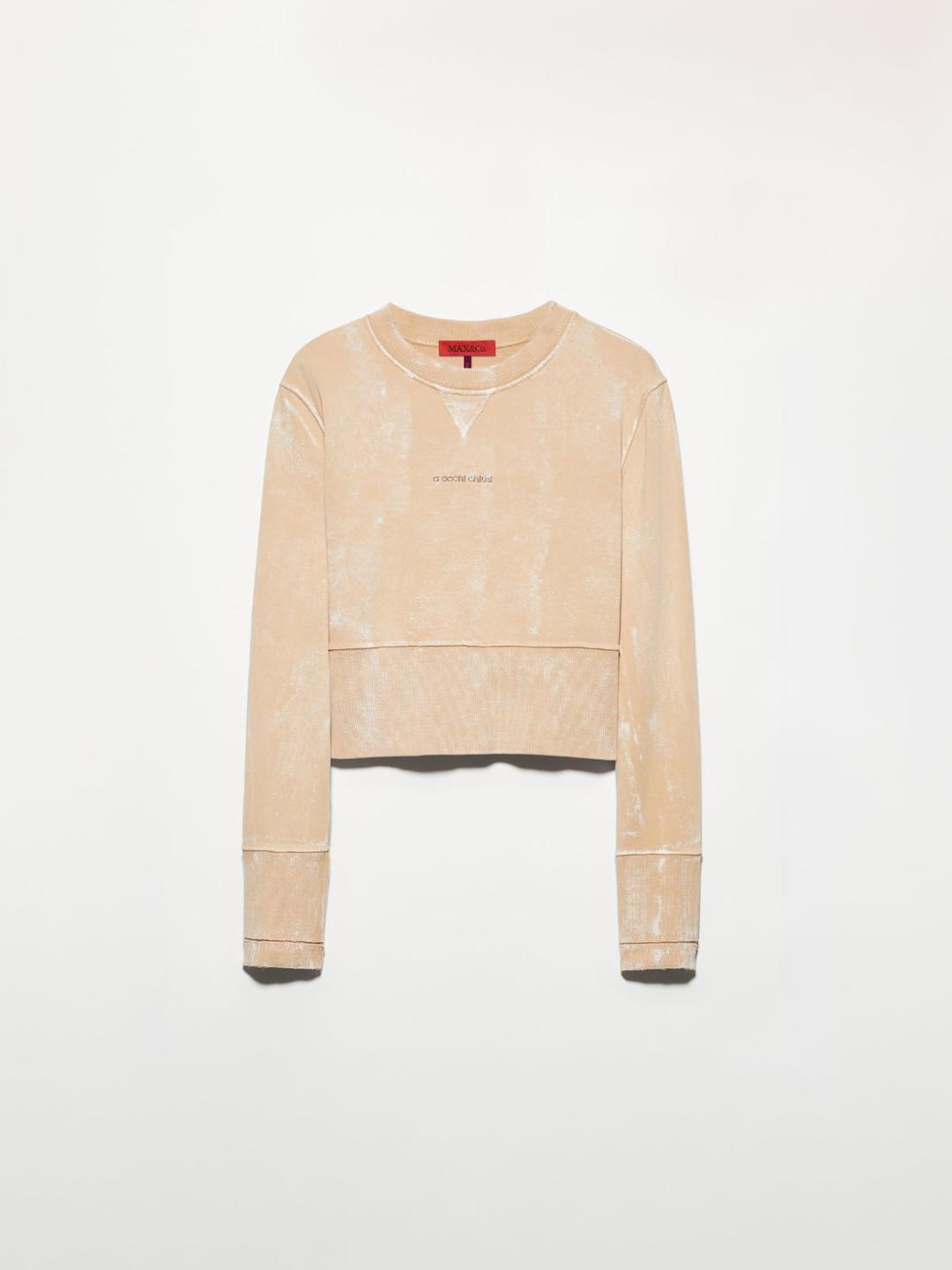 Felpa délavé Magico Adriatico | Max&Co Felpa délavé Magico Adriatico | Max&Co