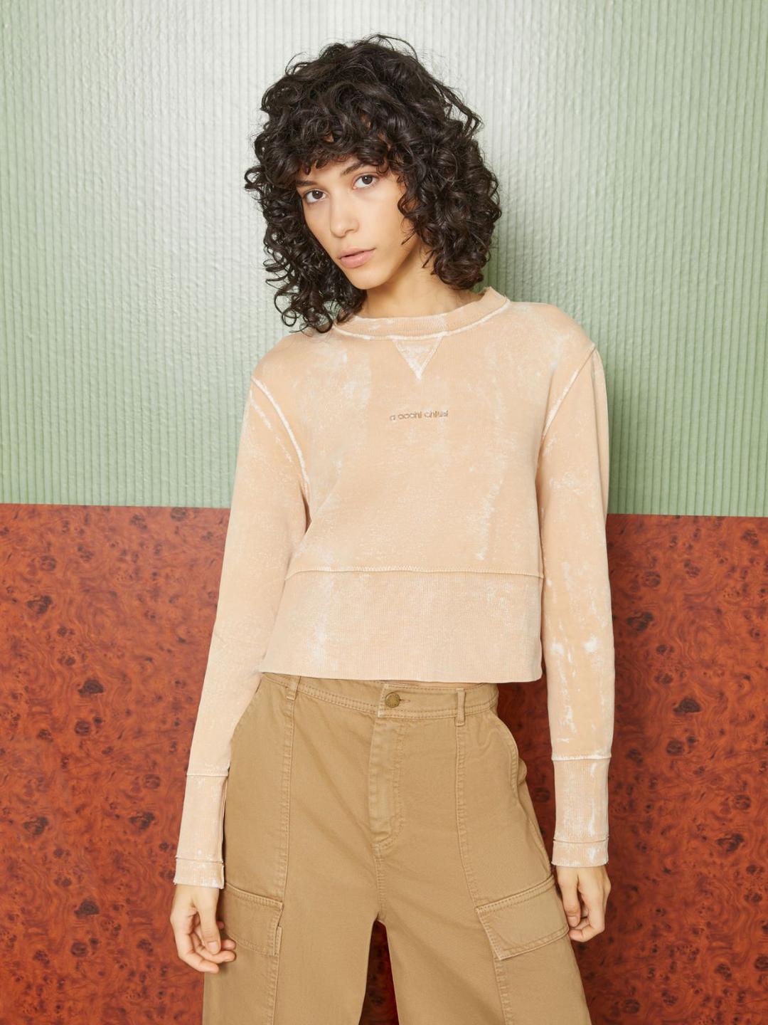 Felpa délavé Magico Adriatico | Max&Co Felpa délavé Magico Adriatico | Max&Co