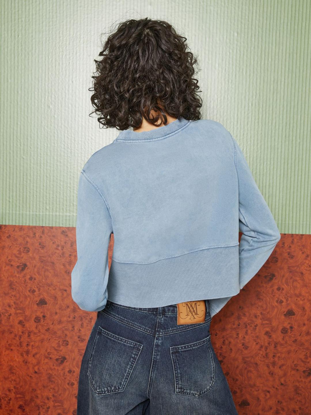 Felpa délavé Magico Adriatico | Max&Co Felpa délavé Magico Adriatico | Max&Co