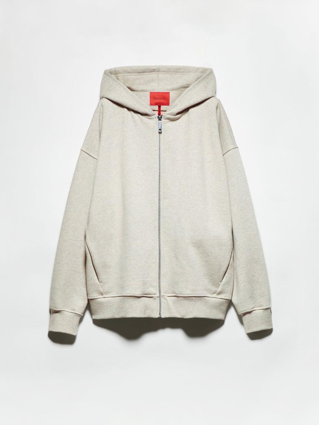 Felpa zip-up &Co.llaboration with P. Terzini | Max&Co Felpa zip-up &Co.llaboration with P. Terzini | Max&Co