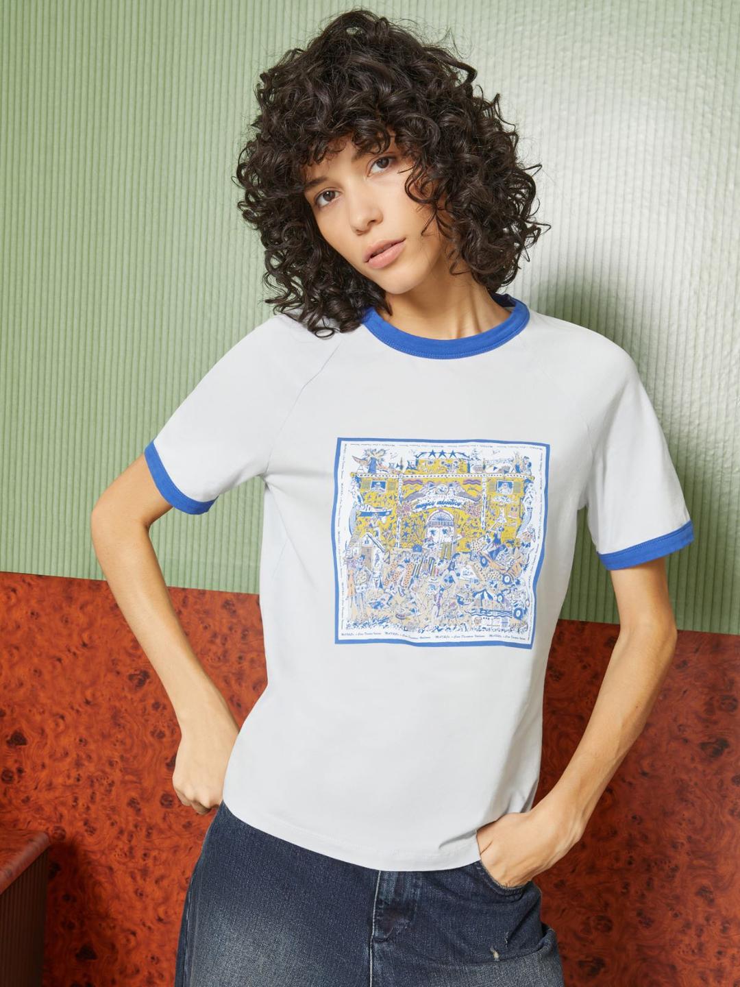 T-shirt slim Magico Adriatico | Max&Co T-shirt slim Magico Adriatico | Max&Co