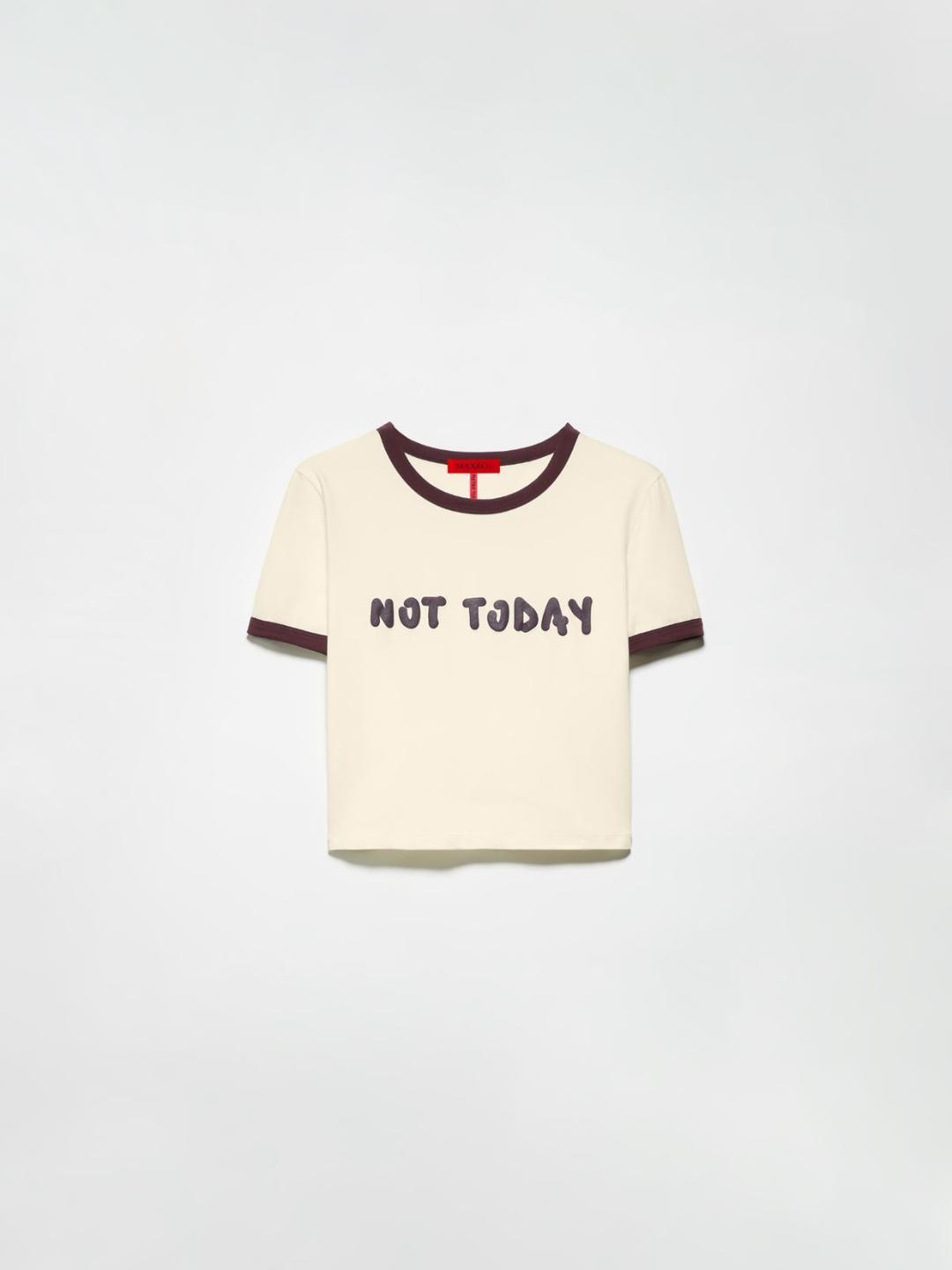 Crop T-shirt &Co.llaboration with P. Terzini | Max&Co Crop T-shirt &Co.llaboration with P. Terzini | Max&Co