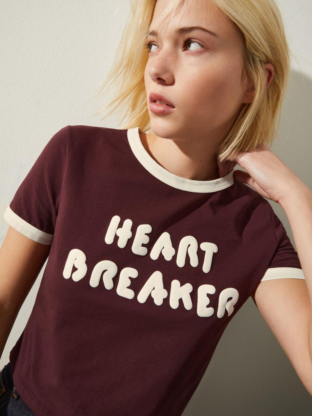 Crop T-shirt &Co.llaboration with P. Terzini | Max&Co Crop T-shirt &Co.llaboration with P. Terzini | Max&Co