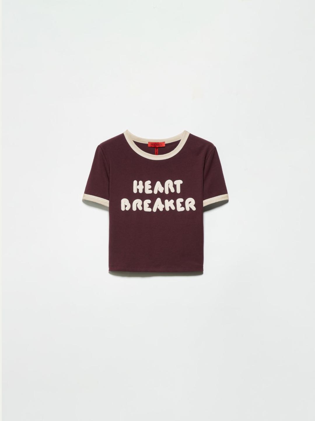 Crop T-shirt &Co.llaboration with P. Terzini | Max&Co Crop T-shirt &Co.llaboration with P. Terzini | Max&Co