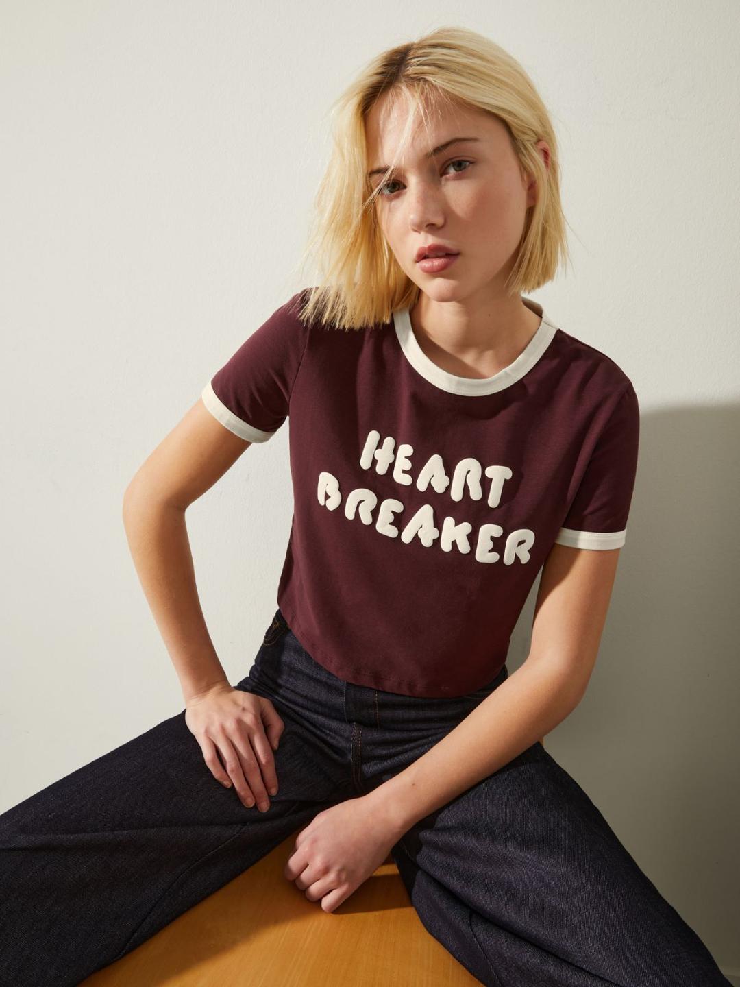 Crop T-shirt &Co.llaboration with P. Terzini | Max&Co Crop T-shirt &Co.llaboration with P. Terzini | Max&Co