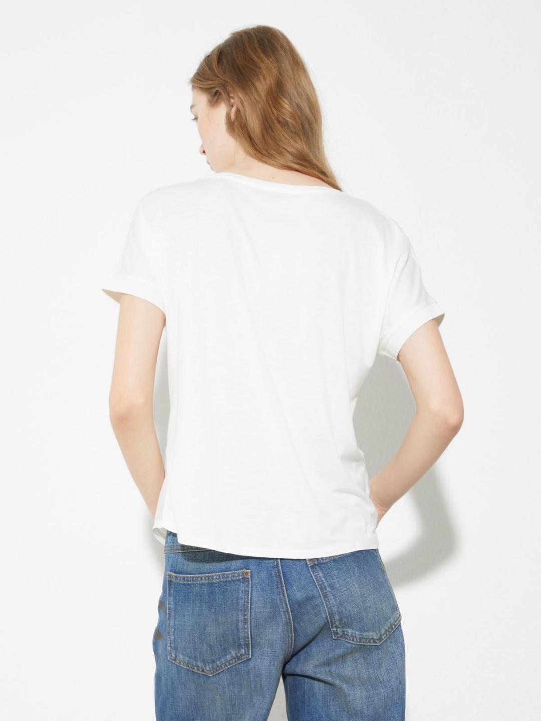 T-shirt in jersey e seta | Max&Co T-shirt in jersey e seta | Max&Co