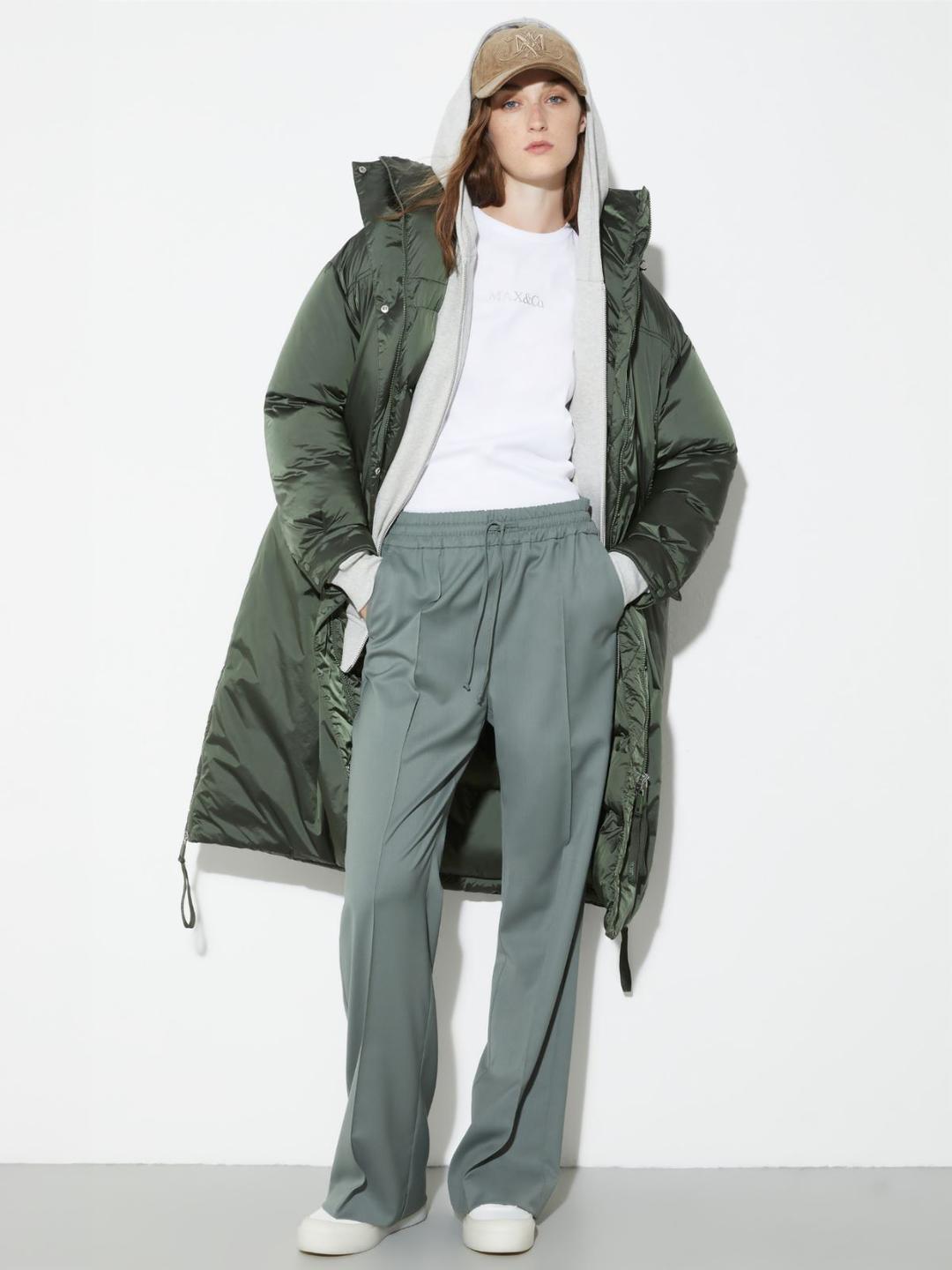 T-shirt slim con logo | Max&Co T-shirt slim con logo | Max&Co