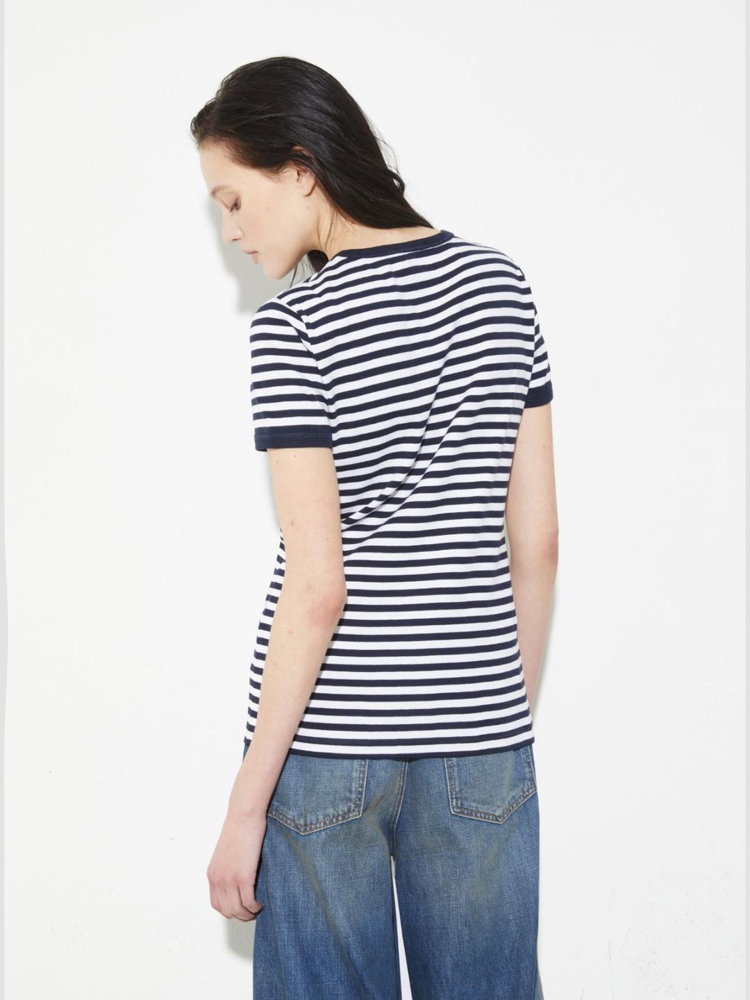 T-shirt slim con logo | Max&Co T-shirt slim con logo | Max&Co