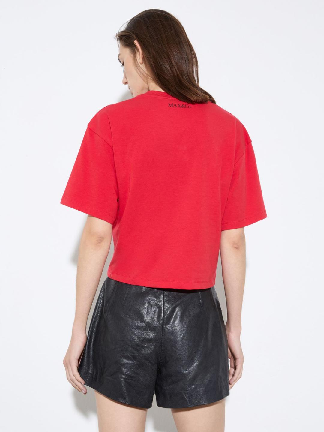 T-shirt boxy fit con lettering | Max&Co T-shirt boxy fit con lettering | Max&Co