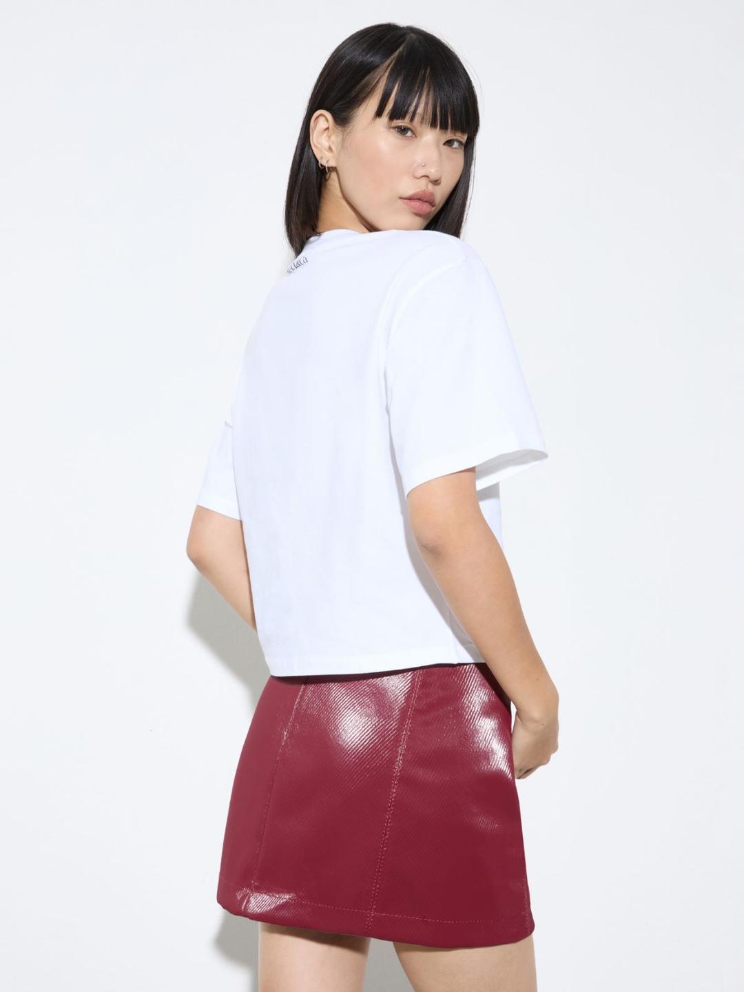 T-shirt boxy fit con lettering | Max&Co T-shirt boxy fit con lettering | Max&Co