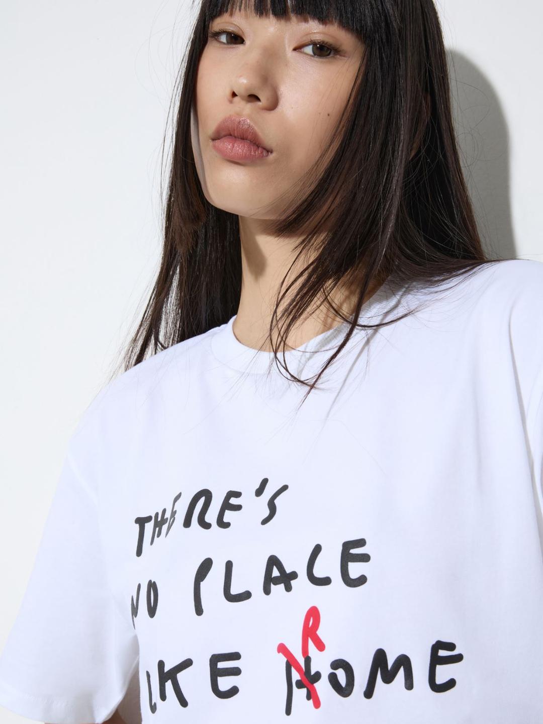 T-shirt boxy fit con lettering | Max&Co T-shirt boxy fit con lettering | Max&Co