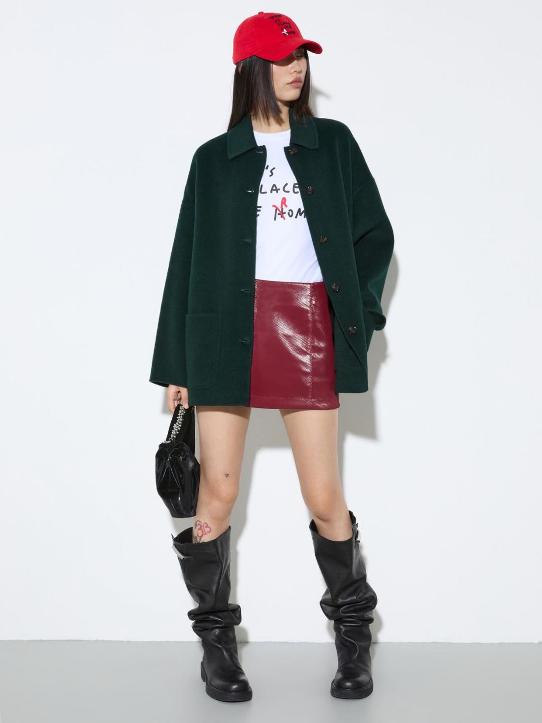 T-shirt boxy fit con lettering | Max&Co T-shirt boxy fit con lettering | Max&Co