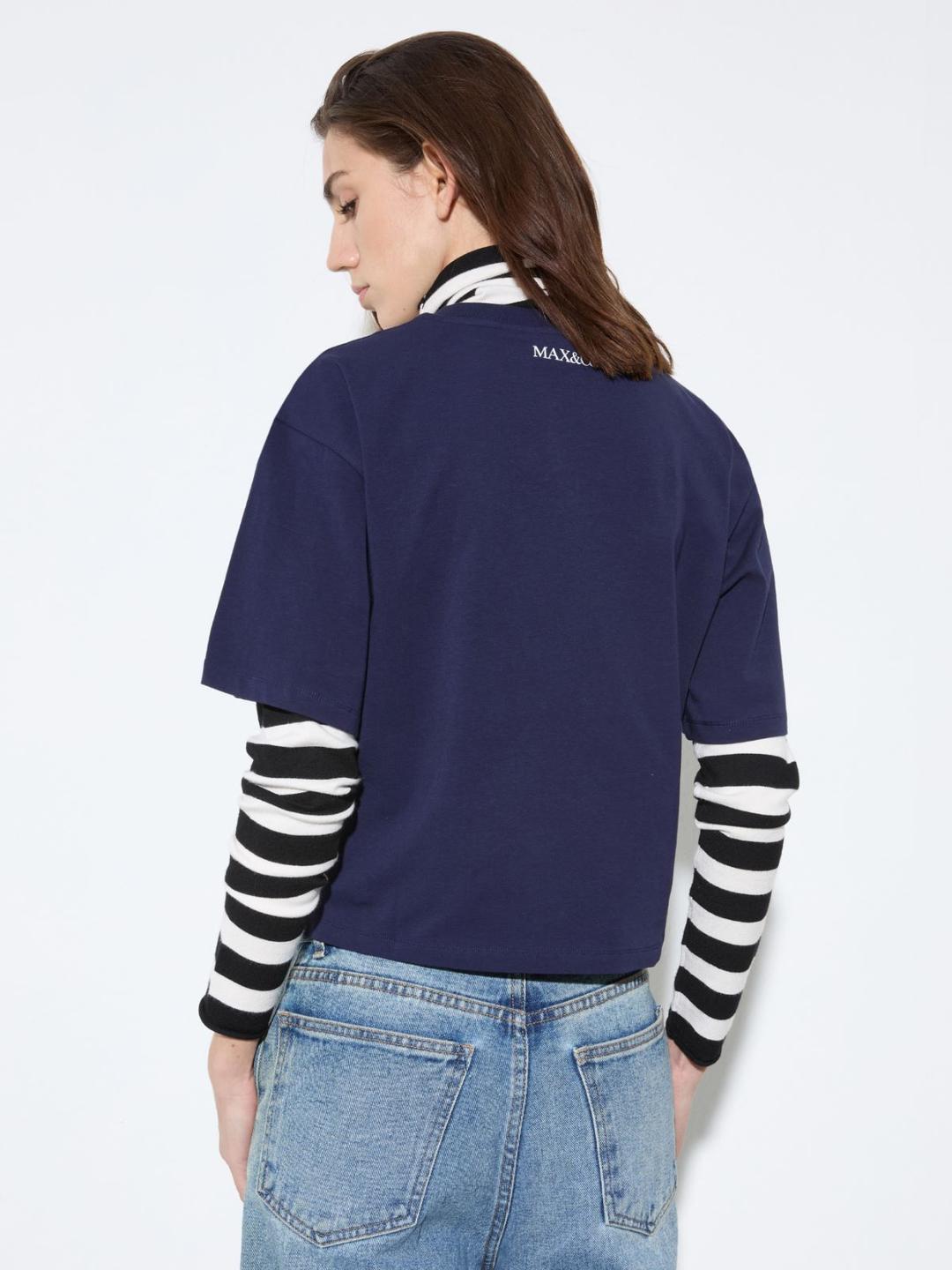 T-shirt boxy fit con lettering | Max&Co T-shirt boxy fit con lettering | Max&Co