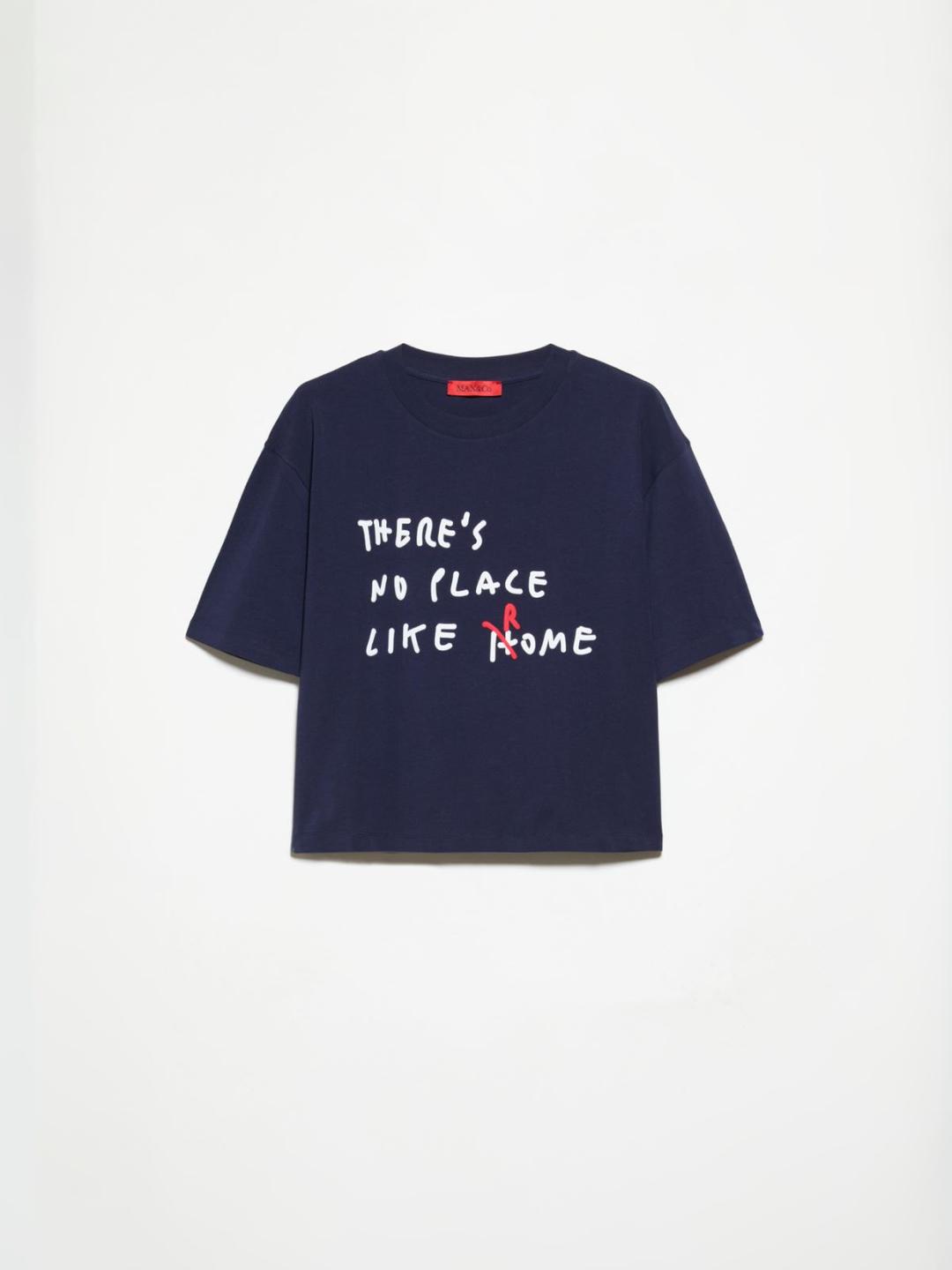 T-shirt boxy fit con lettering | Max&Co T-shirt boxy fit con lettering | Max&Co