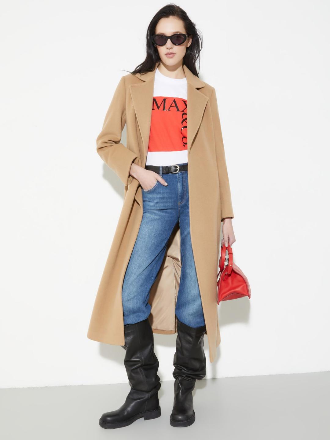 Logo T-shirt in jersey di cotone | Max&Co Logo T-shirt in jersey di cotone | Max&Co