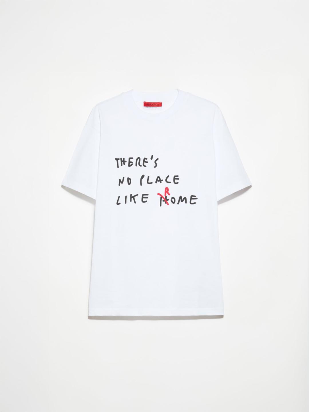 T-shirt in cotone con lettering | Max&Co T-shirt in cotone con lettering | Max&Co