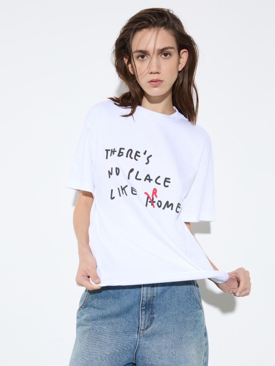 T-shirt in cotone con lettering | Max&Co T-shirt in cotone con lettering | Max&Co