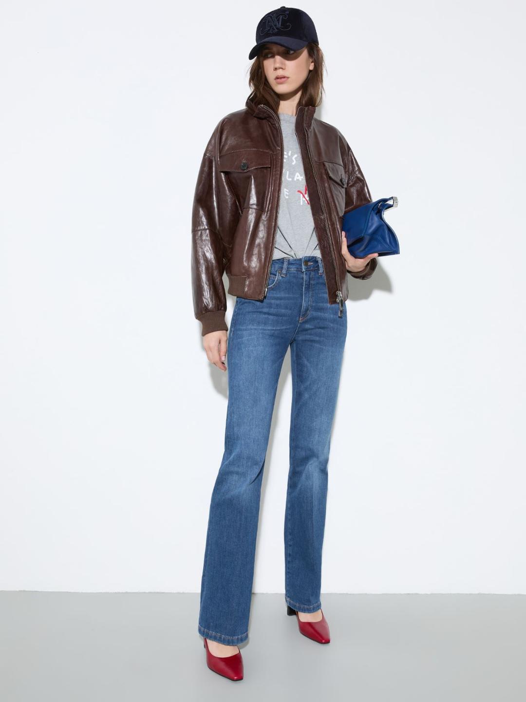 T-shirt in cotone con lettering | Max&Co T-shirt in cotone con lettering | Max&Co