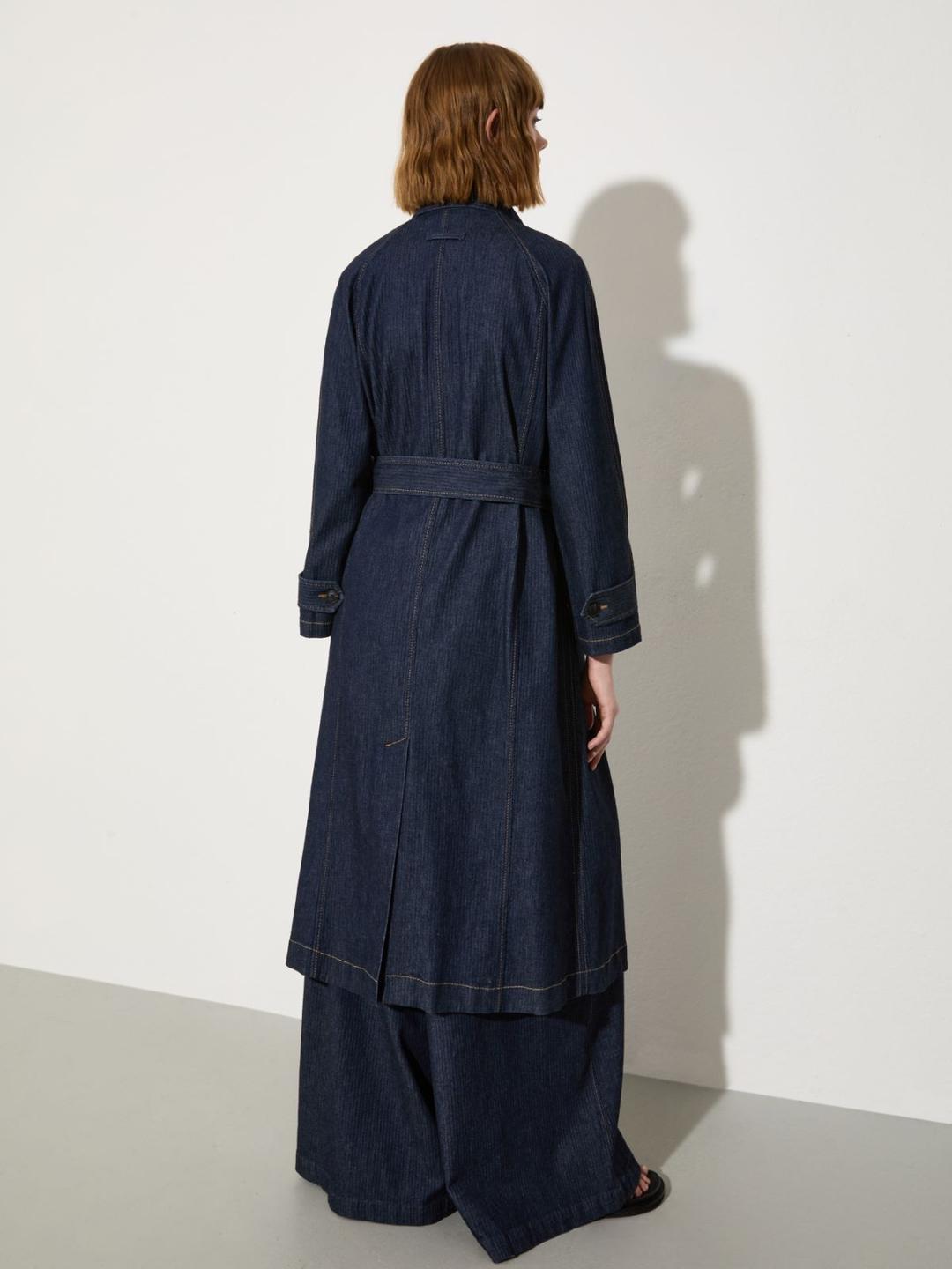 Trench in denim 3D | Max&Co Trench in denim 3D - vista alternativa - 1 | Max&Co