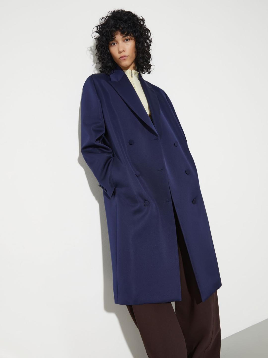 Cappotto doppiopetto in duchesse | Max&Co Cappotto doppiopetto in duchesse | Max&Co