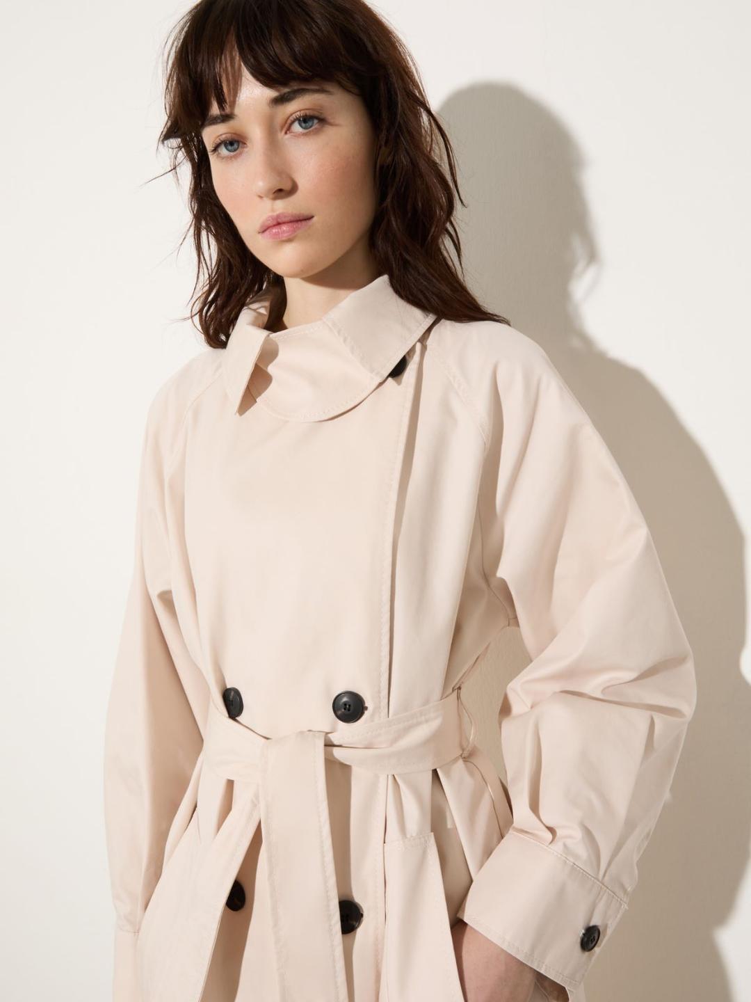 Trench in gabardine antigoccia | Max&Co Trench in gabardine antigoccia - vista alternativa - 3 | Max&Co