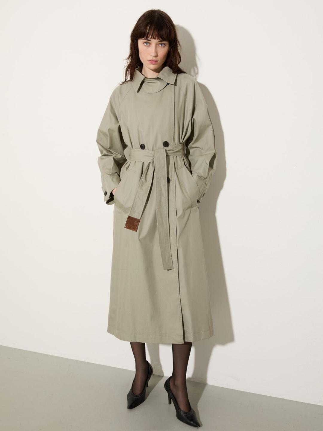 Trench in gabardine antigoccia | Max&Co Trench in gabardine antigoccia - vista alternativa - 12 | Max&Co
