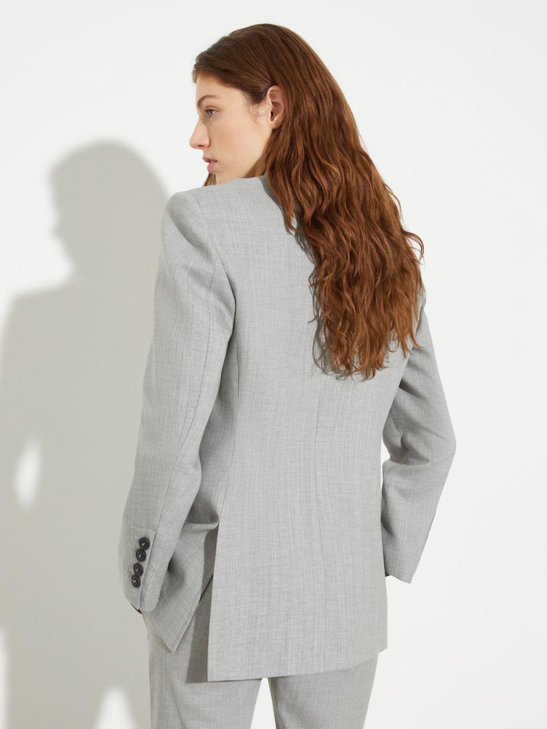 Blazer in lana e cotone | Max&Co Blazer in lana e cotone - vista alternativa - 0 | Max&Co